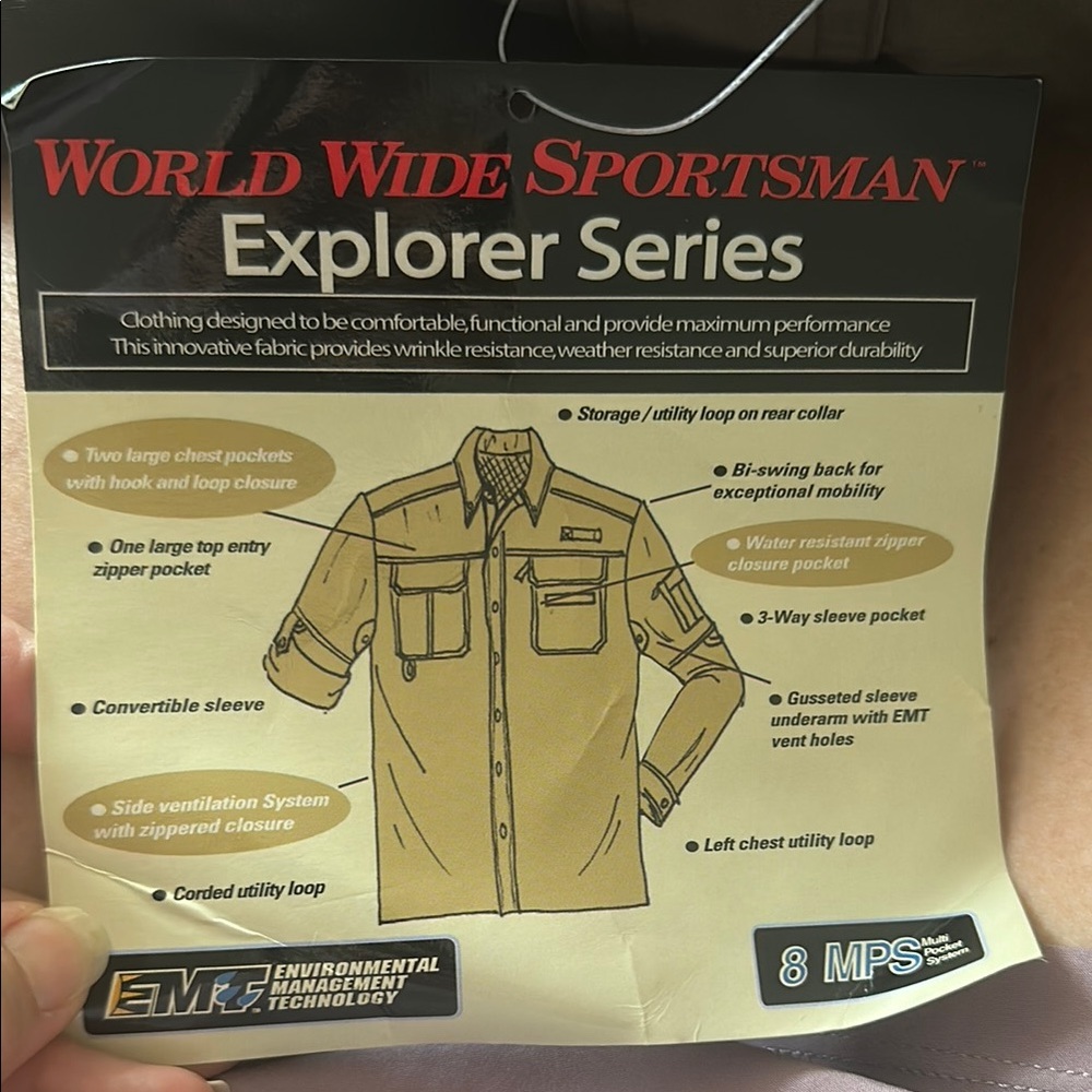Explorer Series Men's Lightweight Jacket - Tan